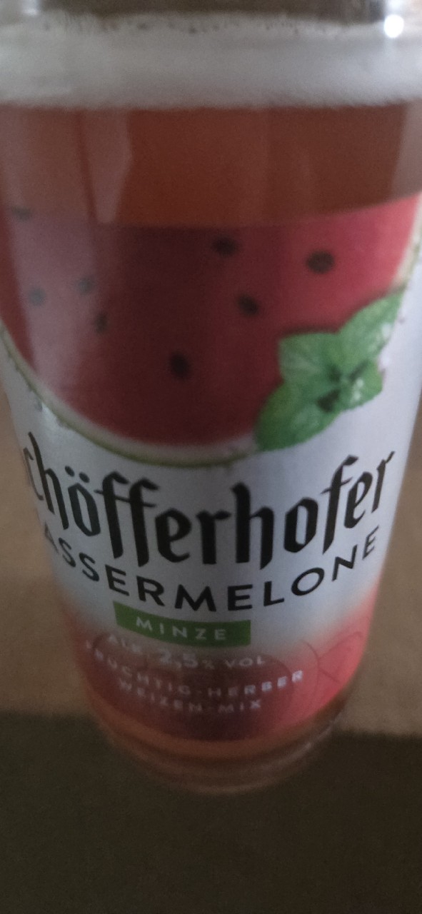 Schöfferhofer Wassermelone Minze, Schöfferhofer Weizenbier GmbH (Radeberger Gruppe)