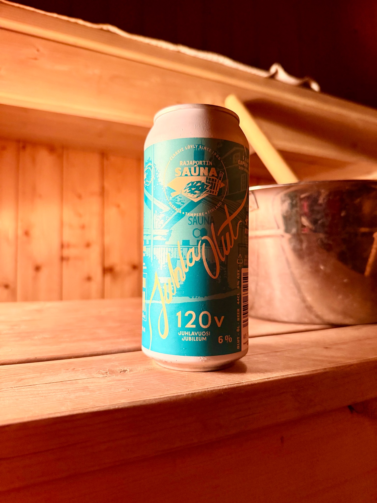 Rajaportin Sauna Juhlaolut 120v, Atmos Brewing