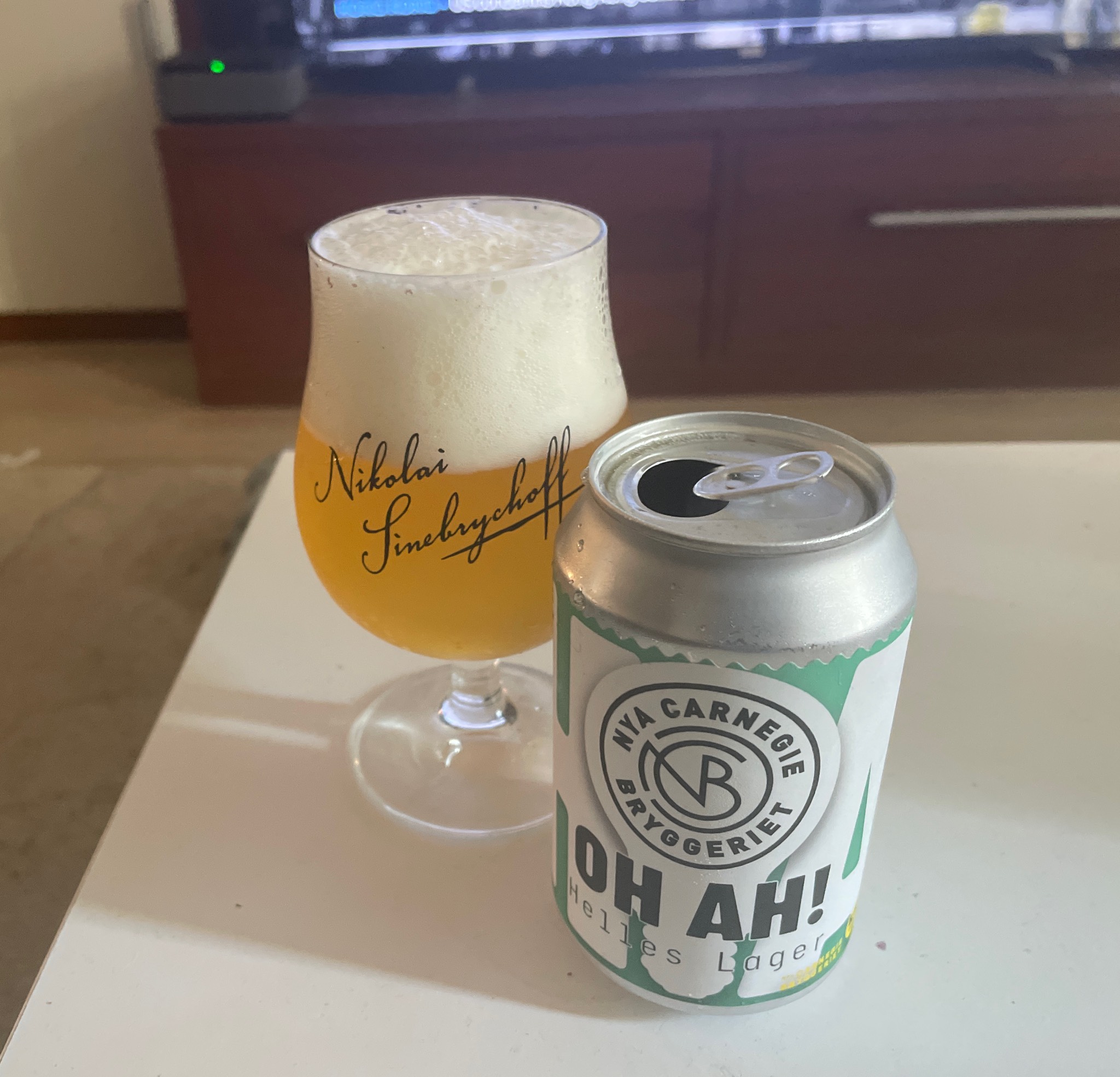 Oh ah!, Nya Carnegiebryggeriet (Carlsberg)