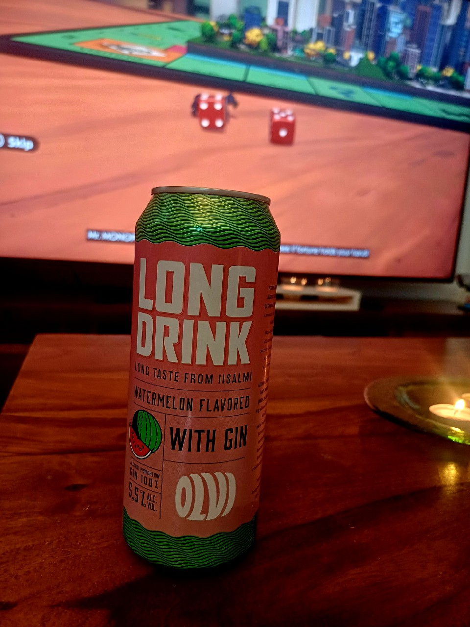 OLVI Long Drink Watermelon, Finland