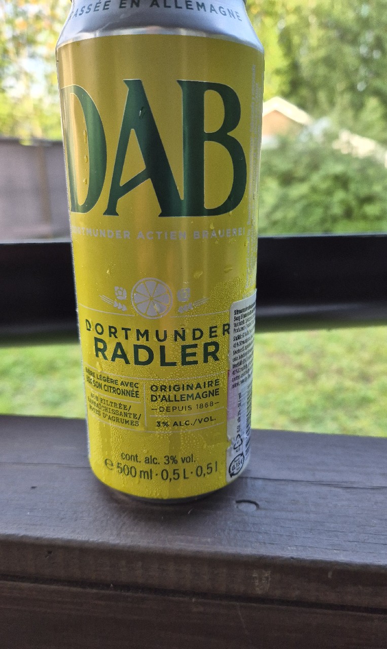 DAB Radler / Dortmunder Radler, Dortmunder Actien-Brauerei (Oetker Group) | DAB
