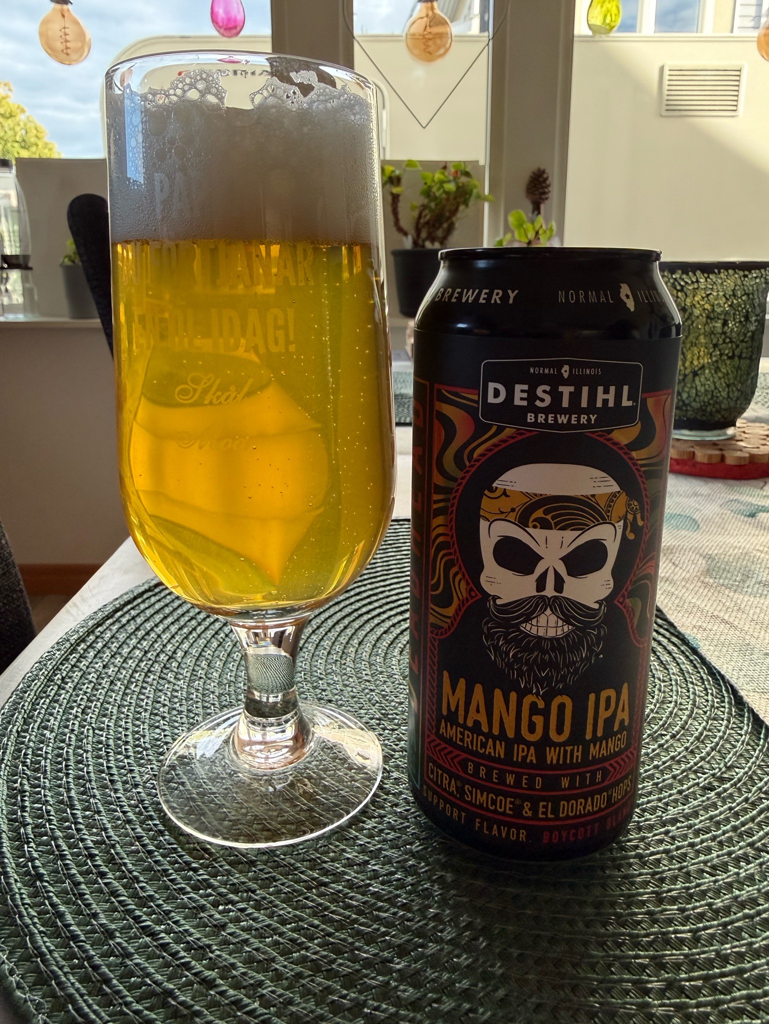 Deadhead mango ipa, Destihl Brewery