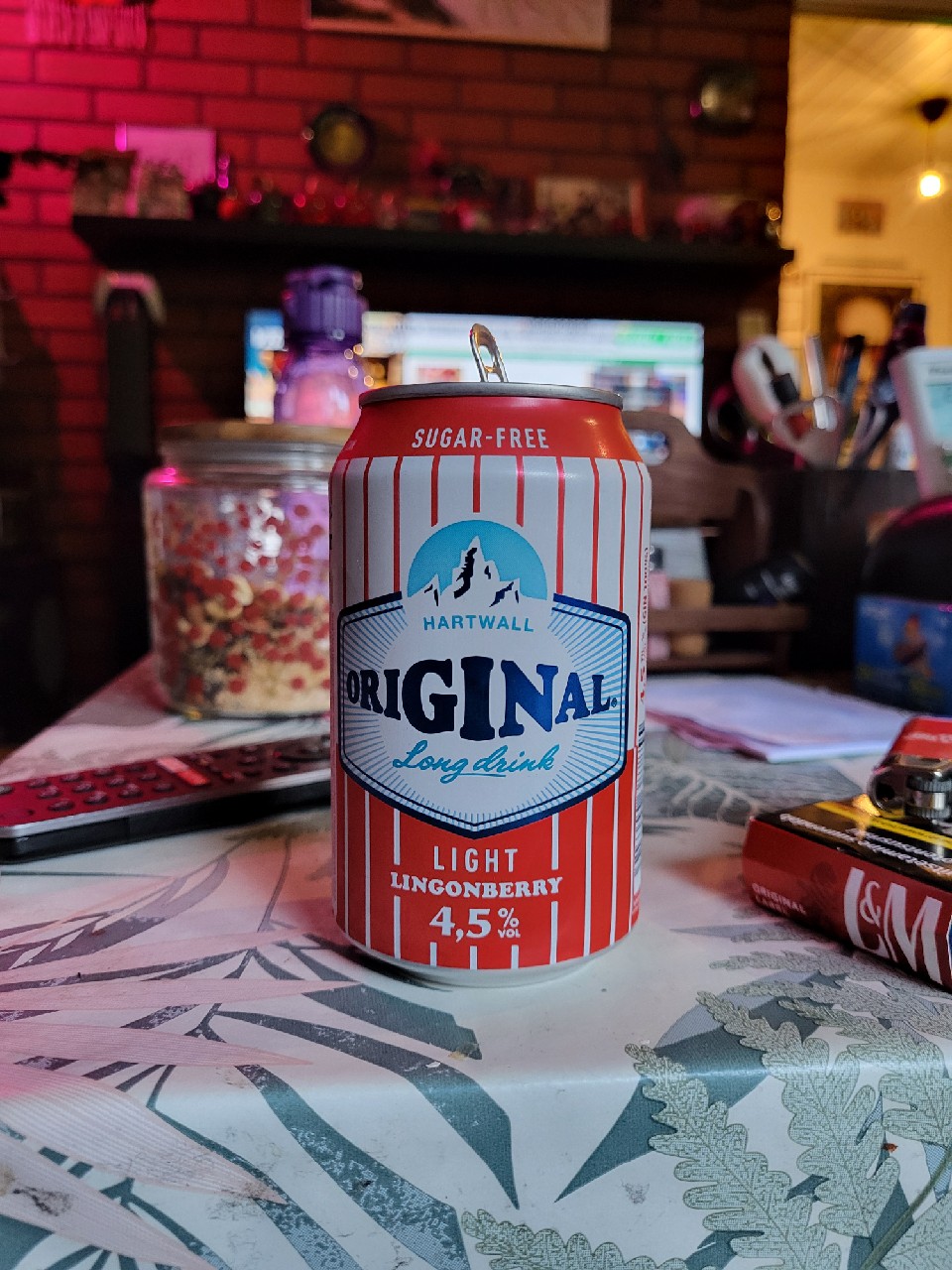 Original Long Drink Lingonberry Light, Finland