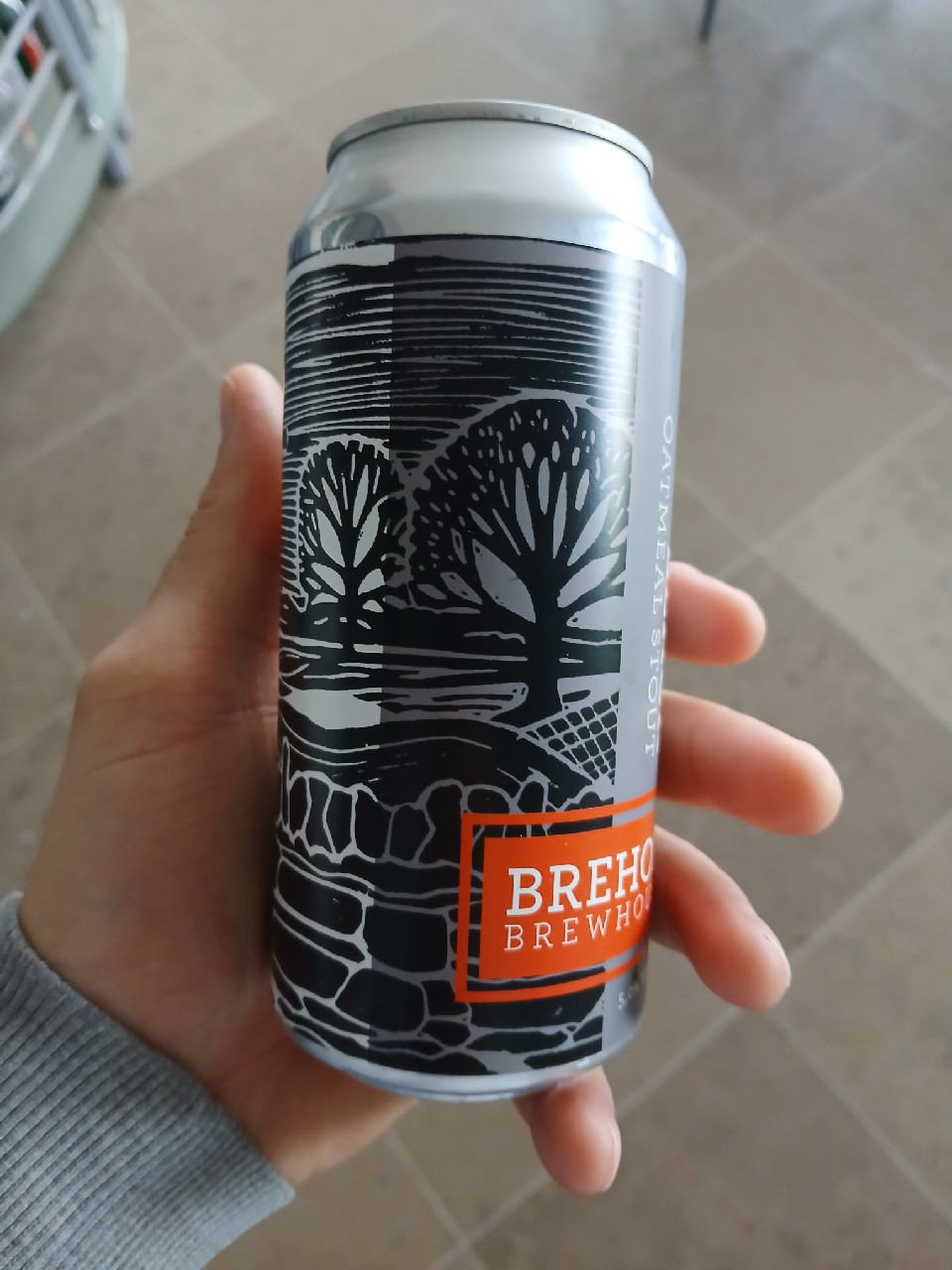 Ulster Black Oatmeal Stout, Brehon Brewhouse