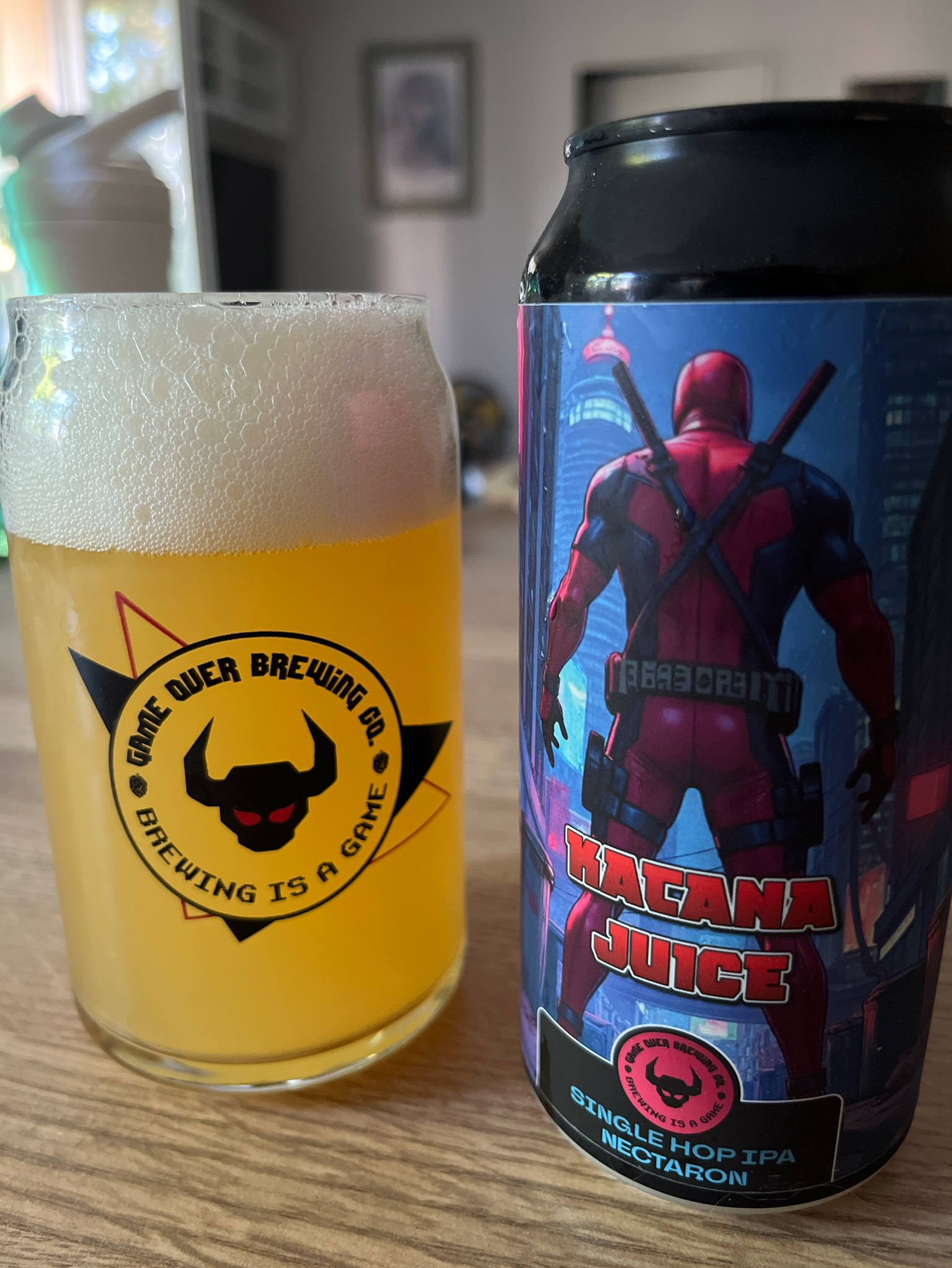 katana juice, Game Over Brewing Co.