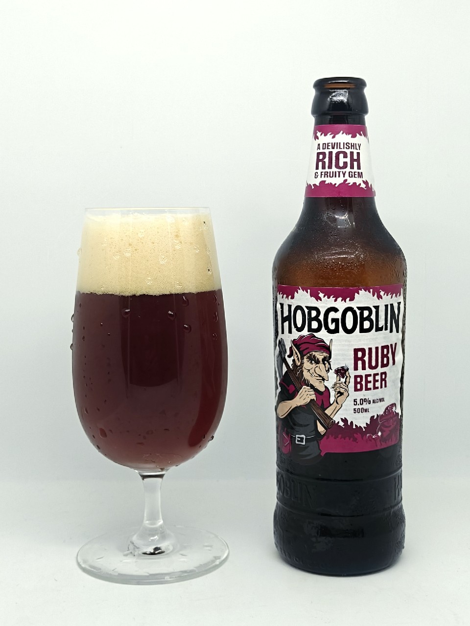 Hobgoblin Ruby, Wychwood Brewery (Marston's Brewery)
