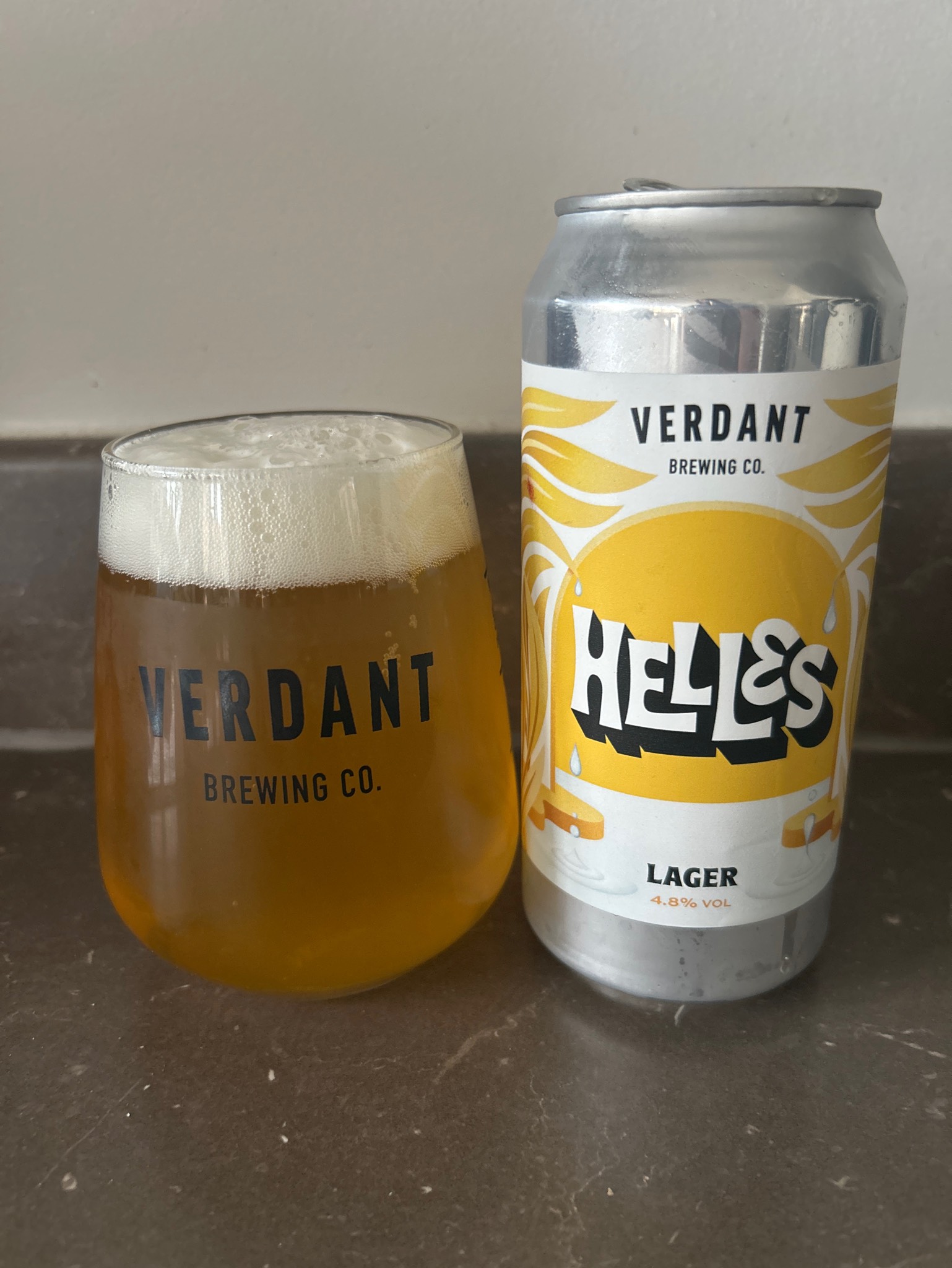 Helles Lager, Verdant Brewing Co.