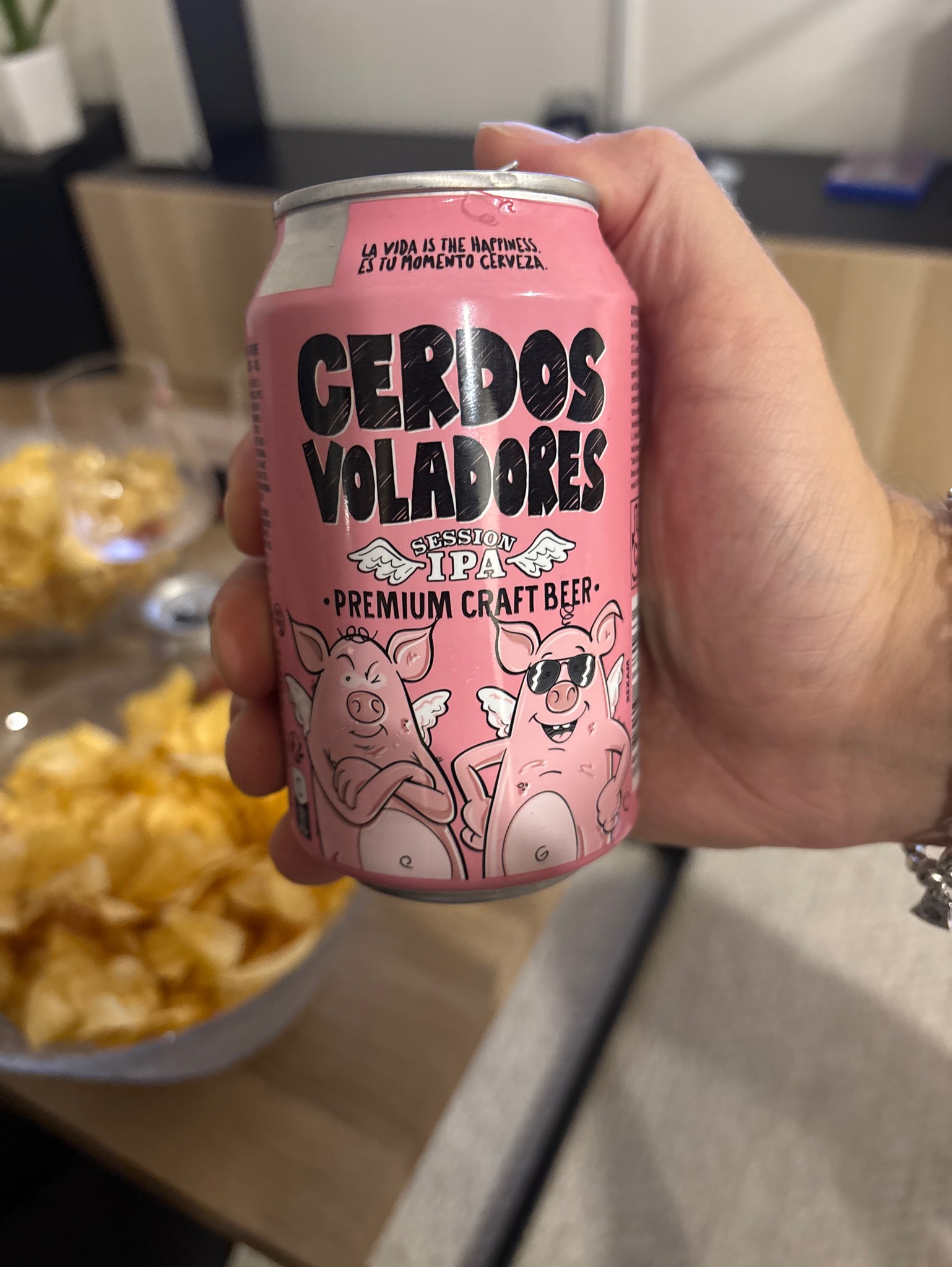 Cerdos Voladores IPA, Barcelona Beer Company