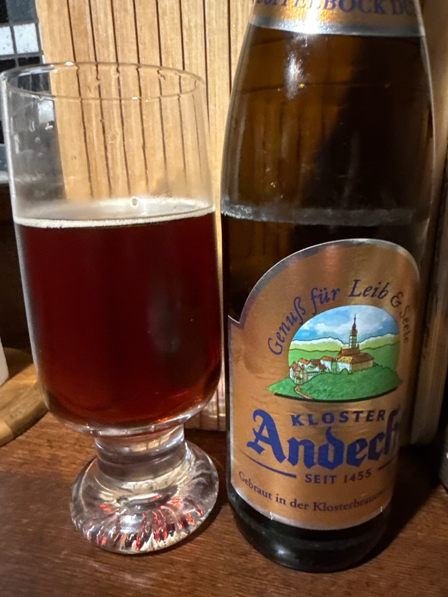 Andechser Doppelbock Dunkel, Klosterbrauerei Andechs