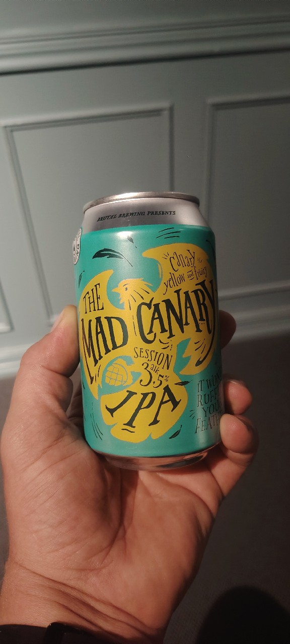 Mad Canary Session IPA, Brutal Brewing (Spendrups Bryggeri)
