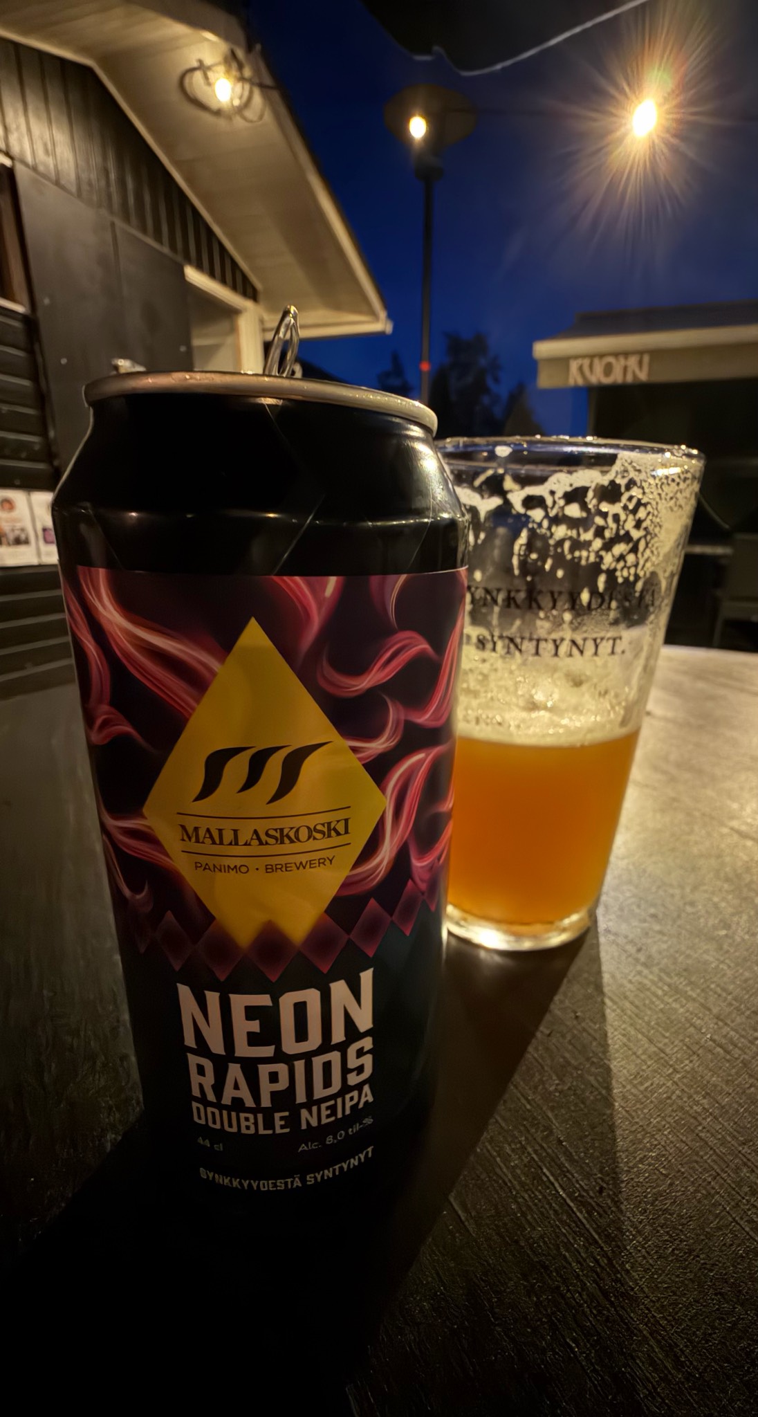 Neon Rapids Double NEIPA, Finland