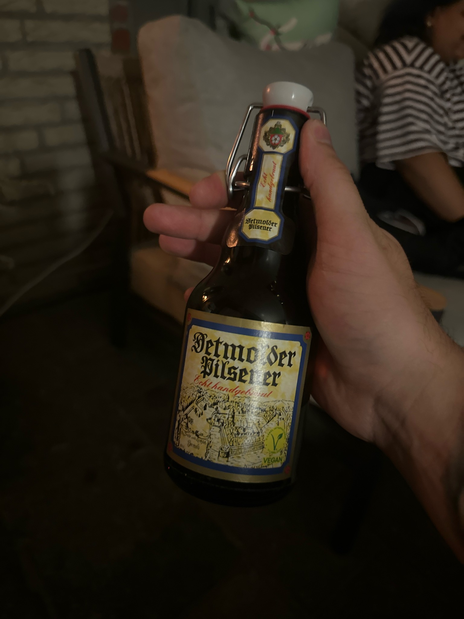 Detmolder Pilsener, Privat-Brauerei Strate Detmold