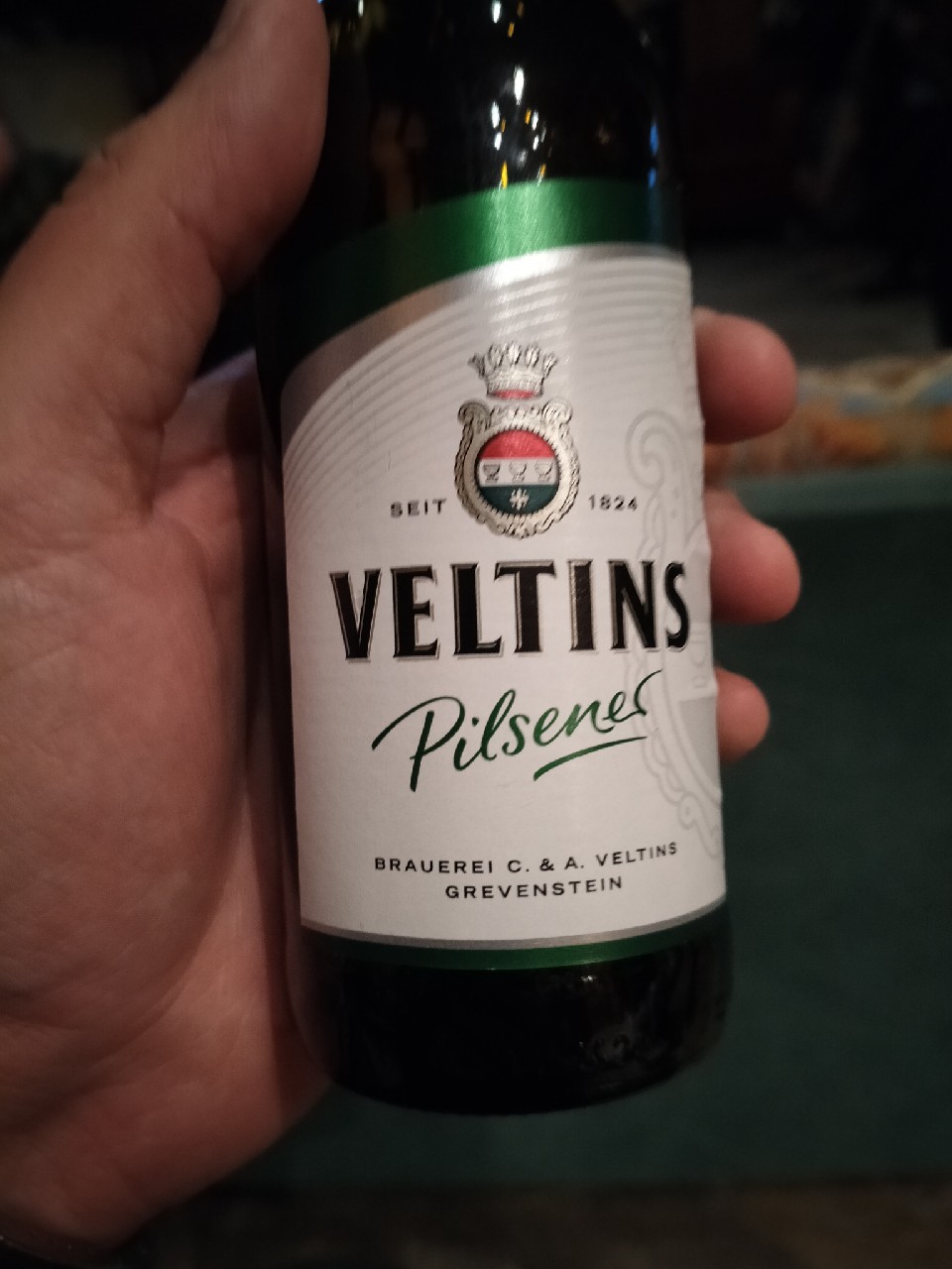 Veltins Pilsener, Brauerei C.& A. Veltins