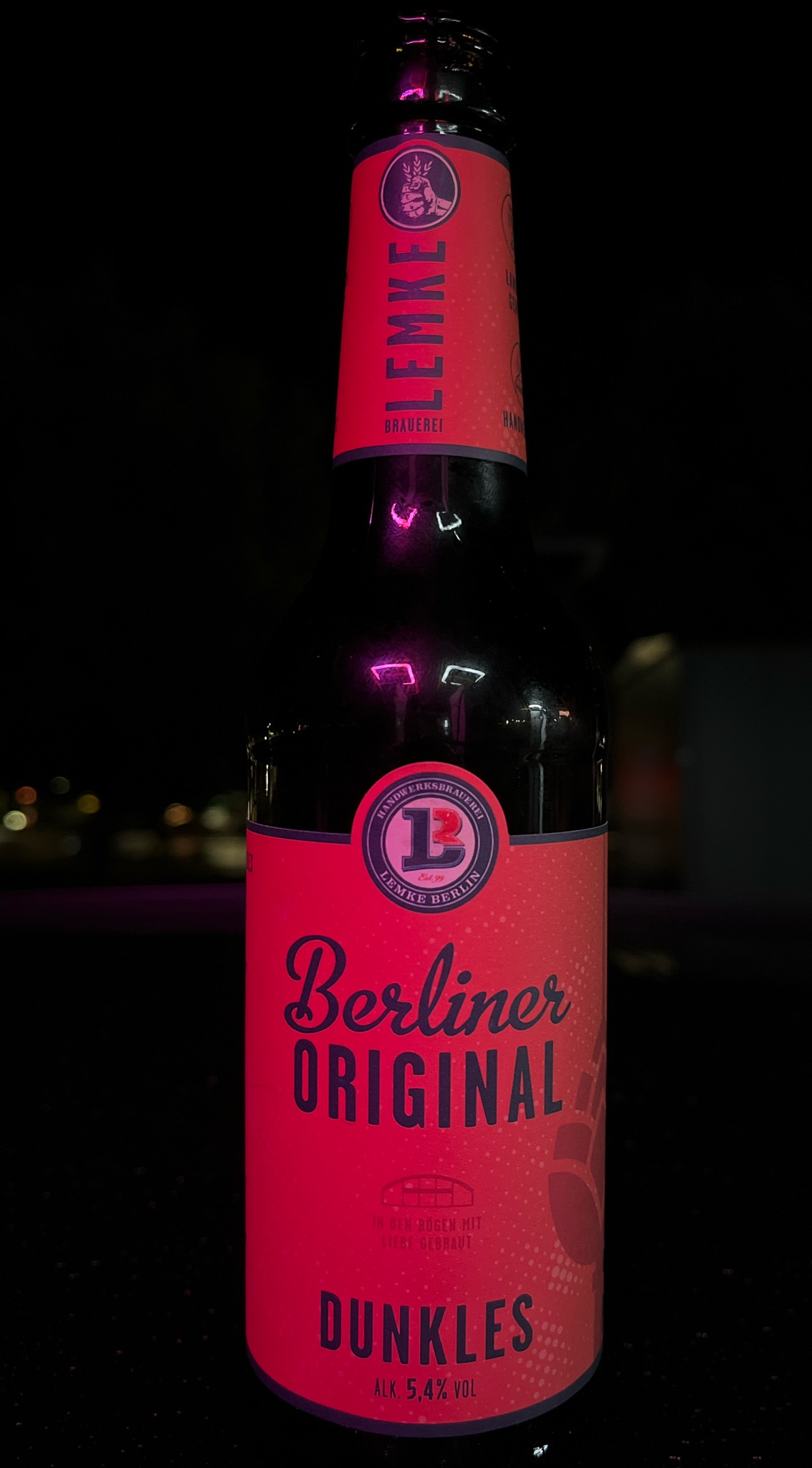 Lemke Original - Dunkles Lager, Brauerei Lemke