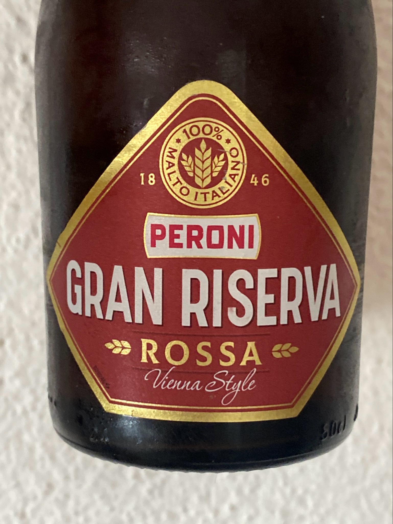 Peroni Gran Riserva Rossa, Italy