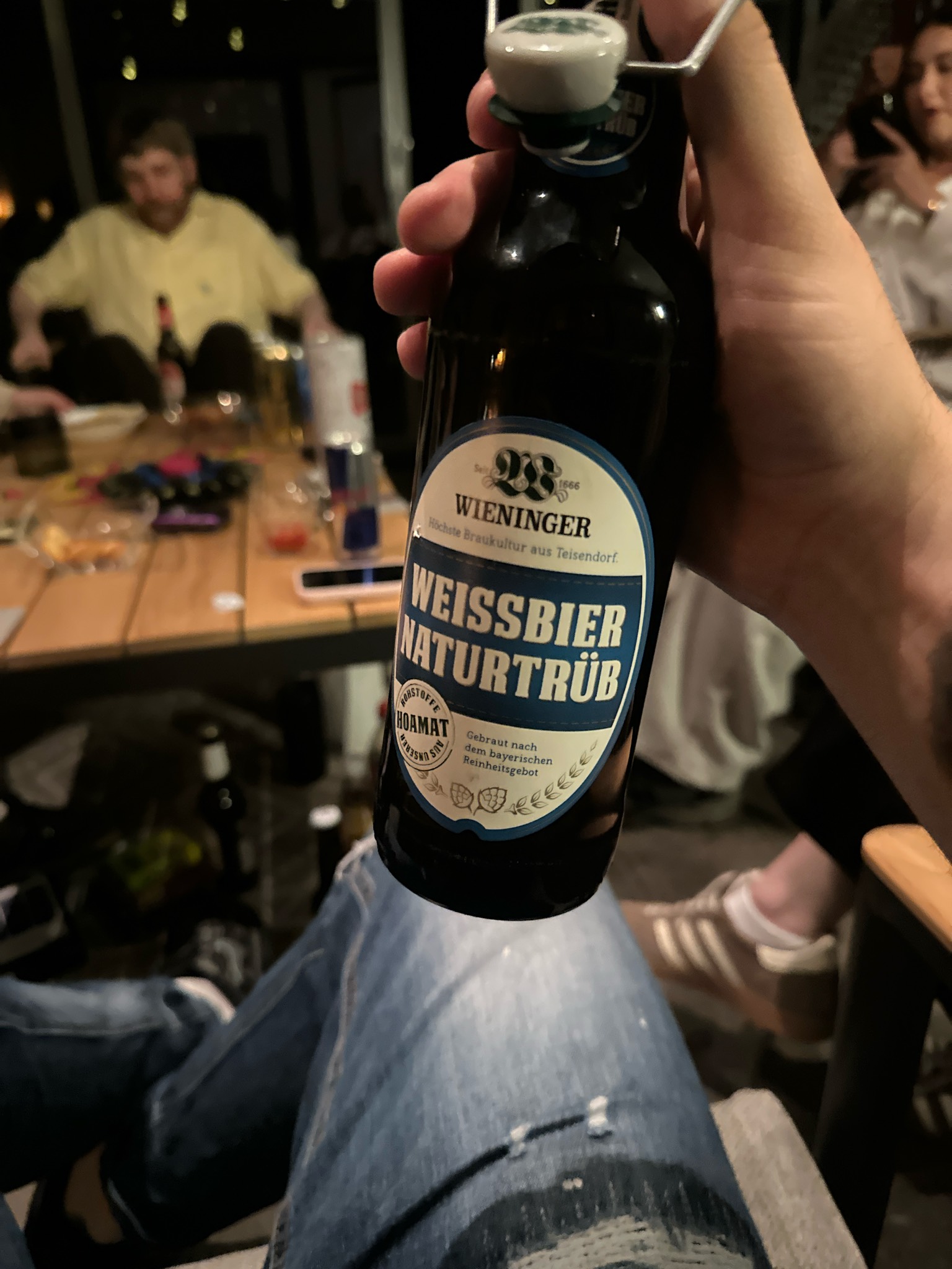 Wieninger Weissbier Naturtrüb, Privatbrauerei M.C. Wieninger