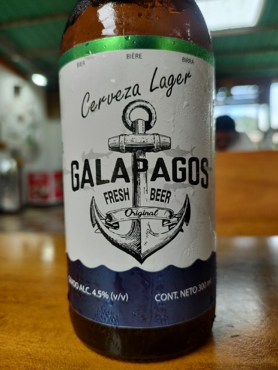 Cerveza Galápagos Lager, Ecuador