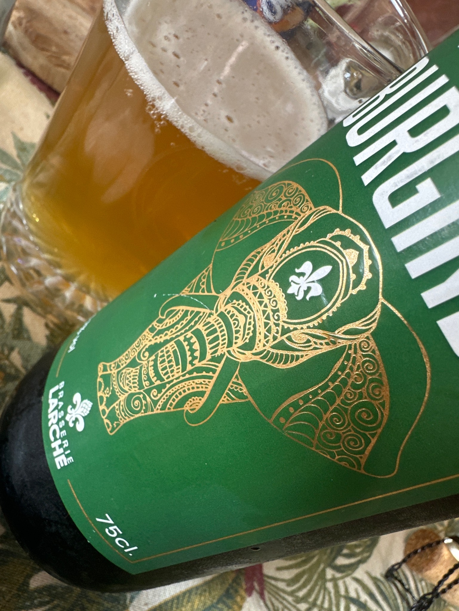 Burgindia IPA Mandarine, Brasserie Larché