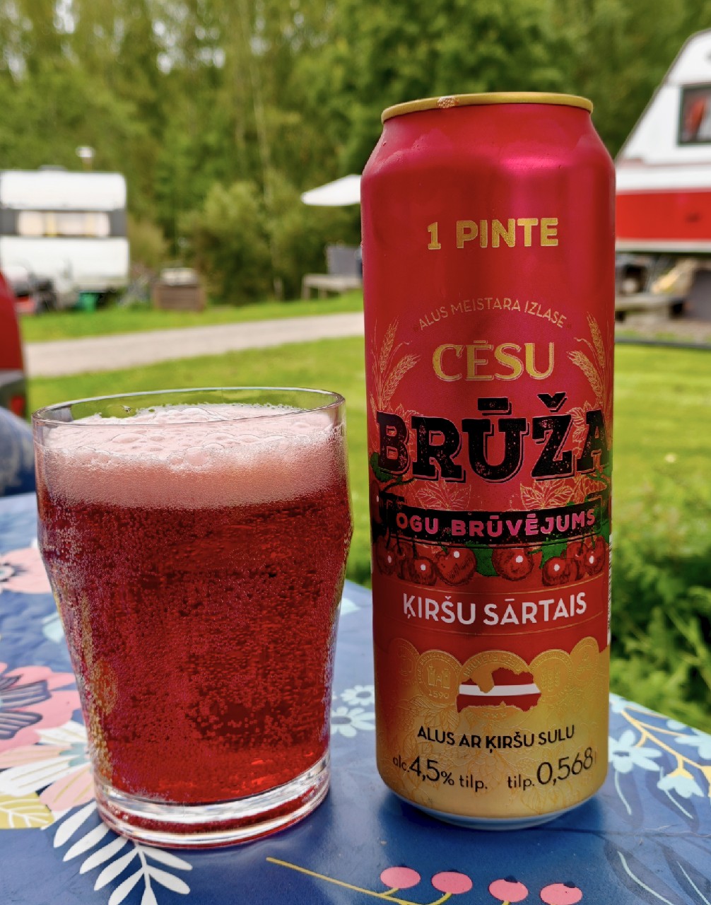 Cēsu Bruža Kiršu Sārtais, Cēsu Alus (Olvi)