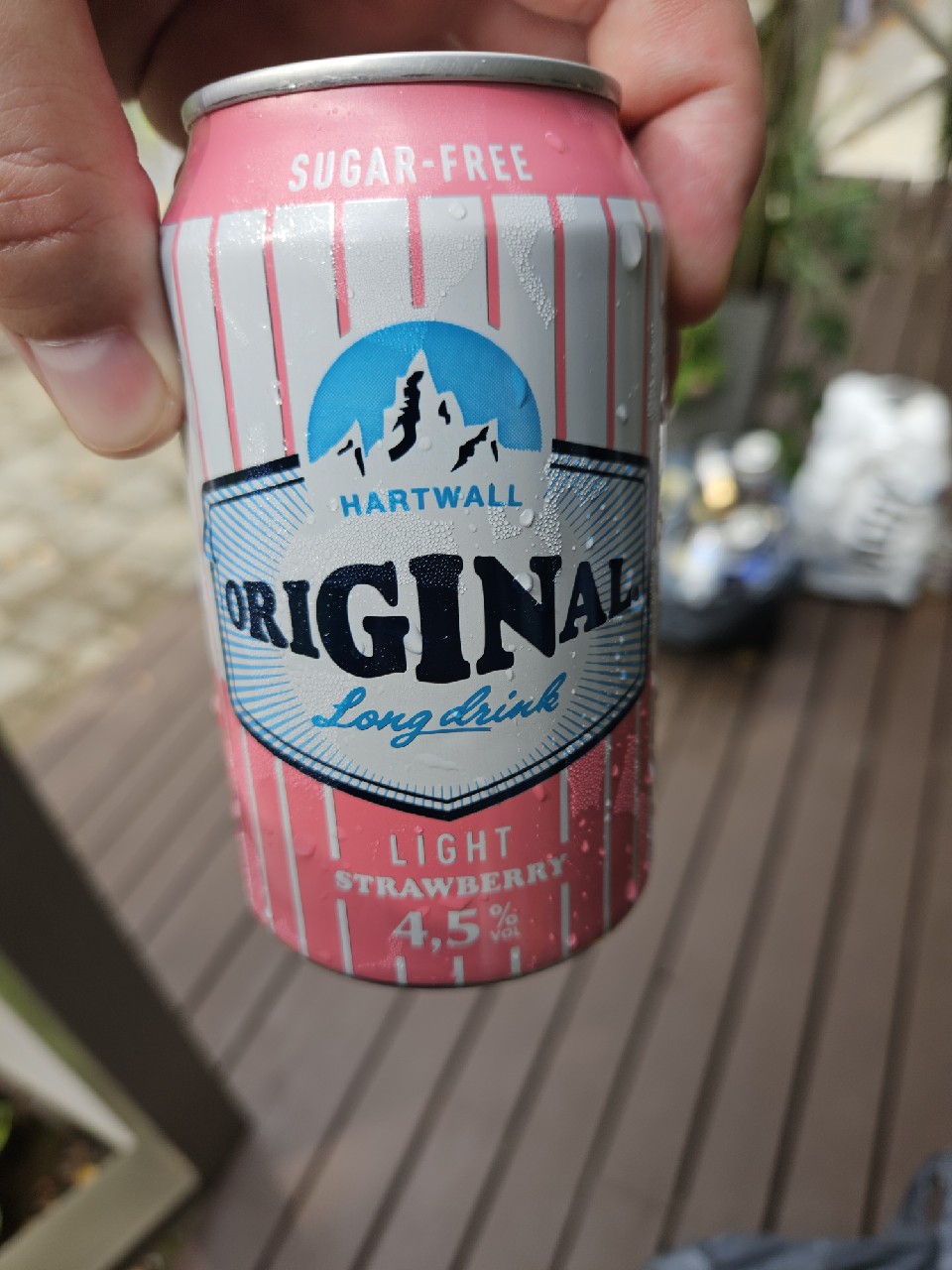 Original Long Drink Strawberry Light, Finland