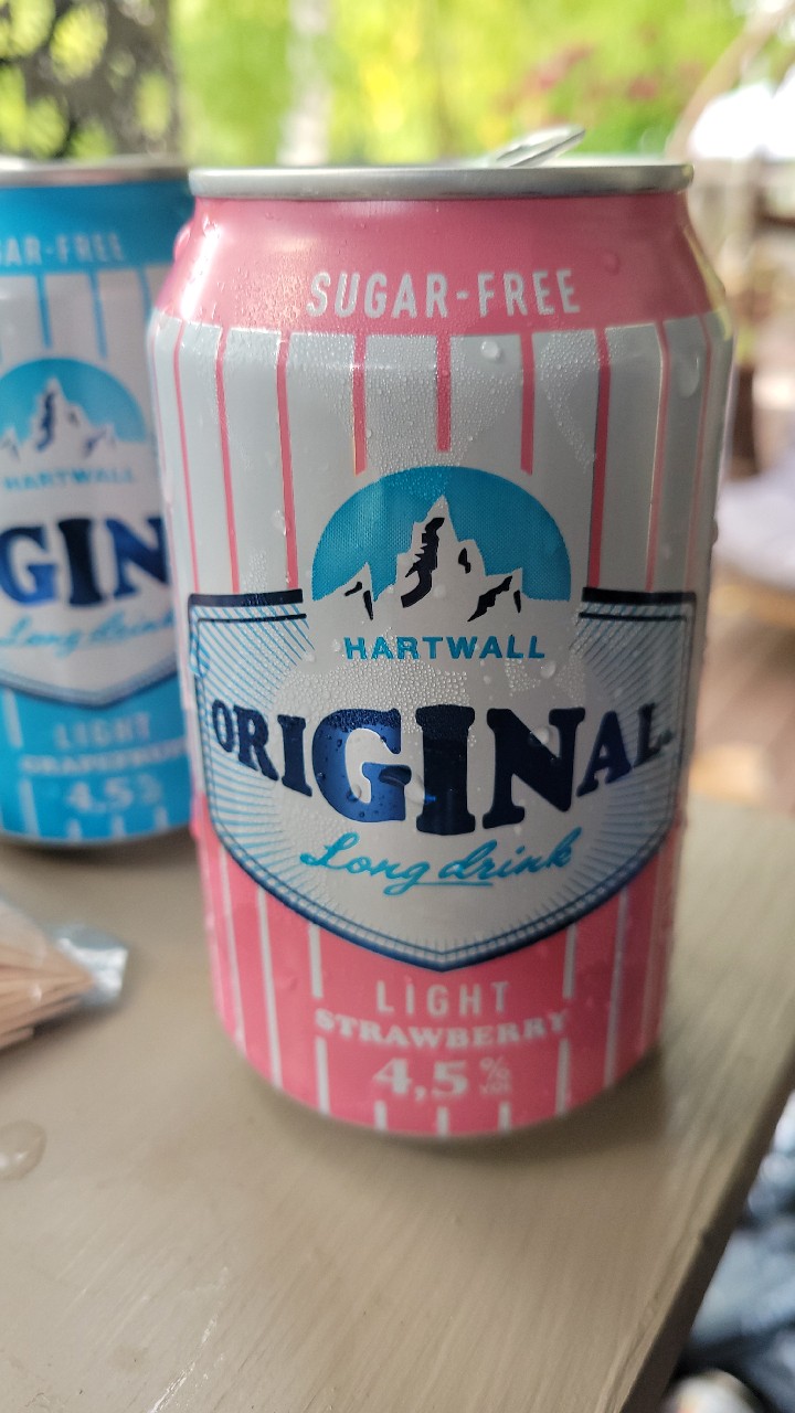 Original Long Drink Strawberry Light, Finland