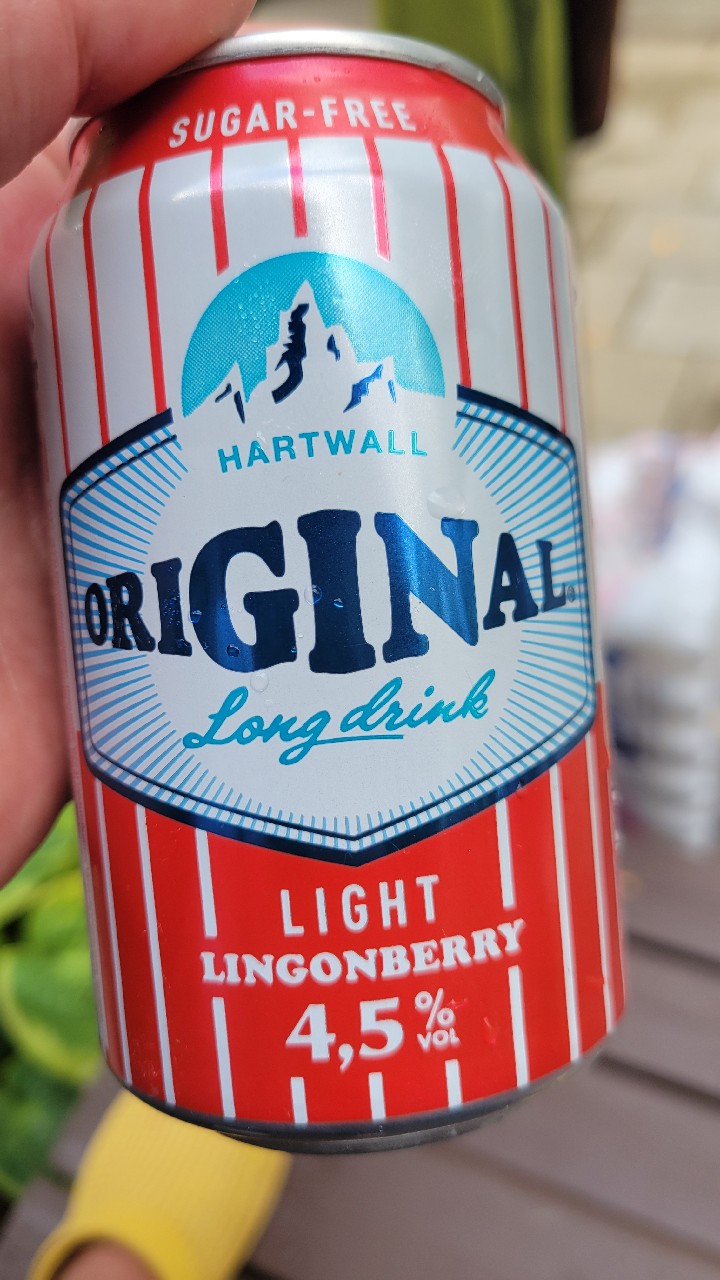 Original Long Drink Lingonberry Light, Finland