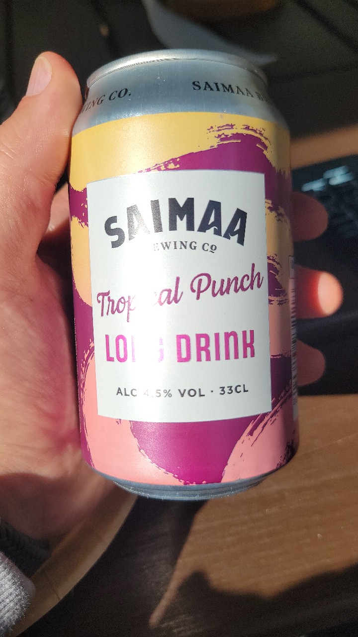 Saimaa Tropical Punch Long Drink, Finland
