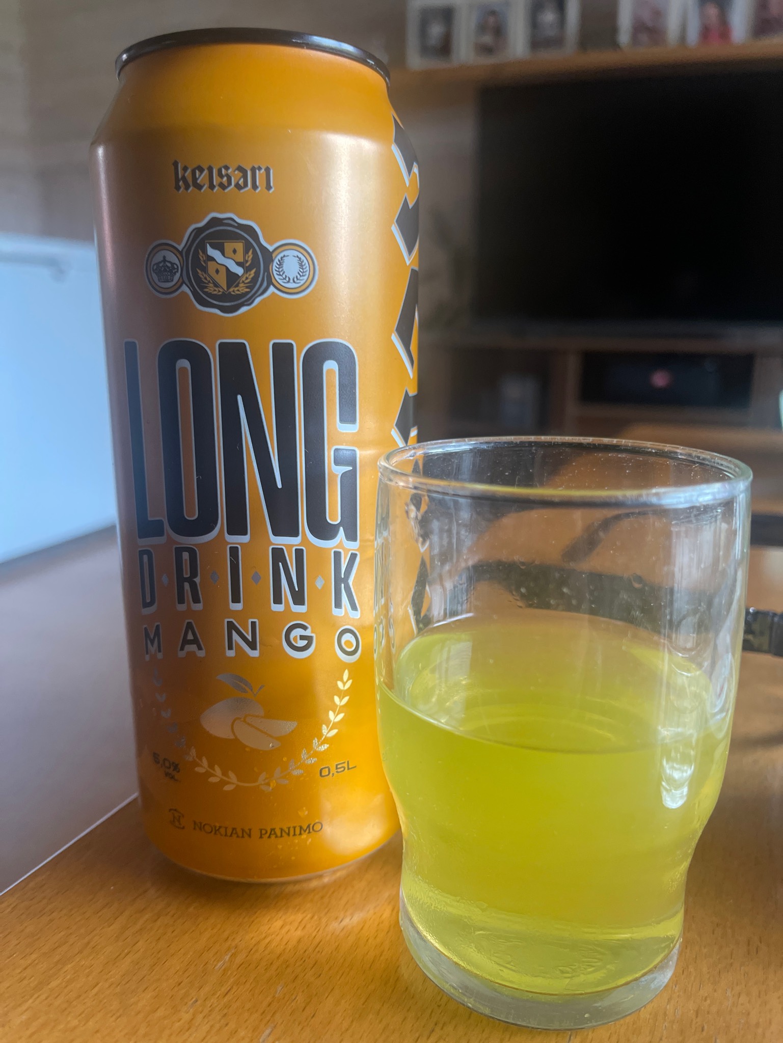 Keisari Long Drink Mango, Finland