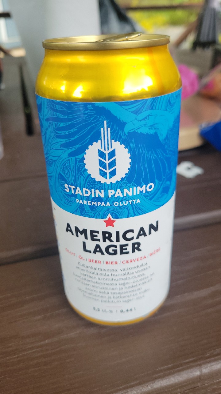 American Lager 4.5%, Stadin Panimo