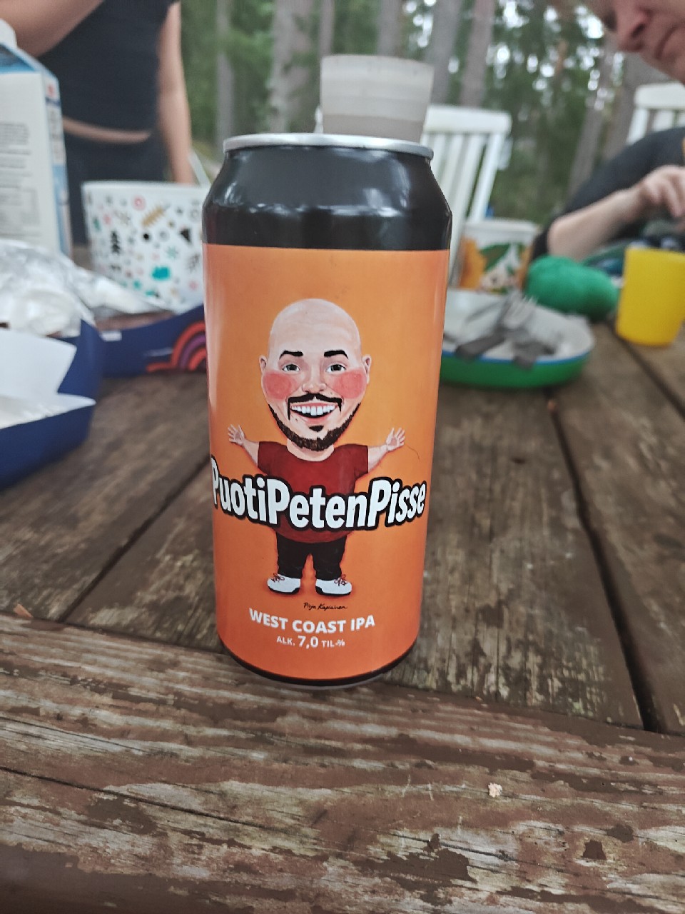 Puotipetenpisse, Finland
