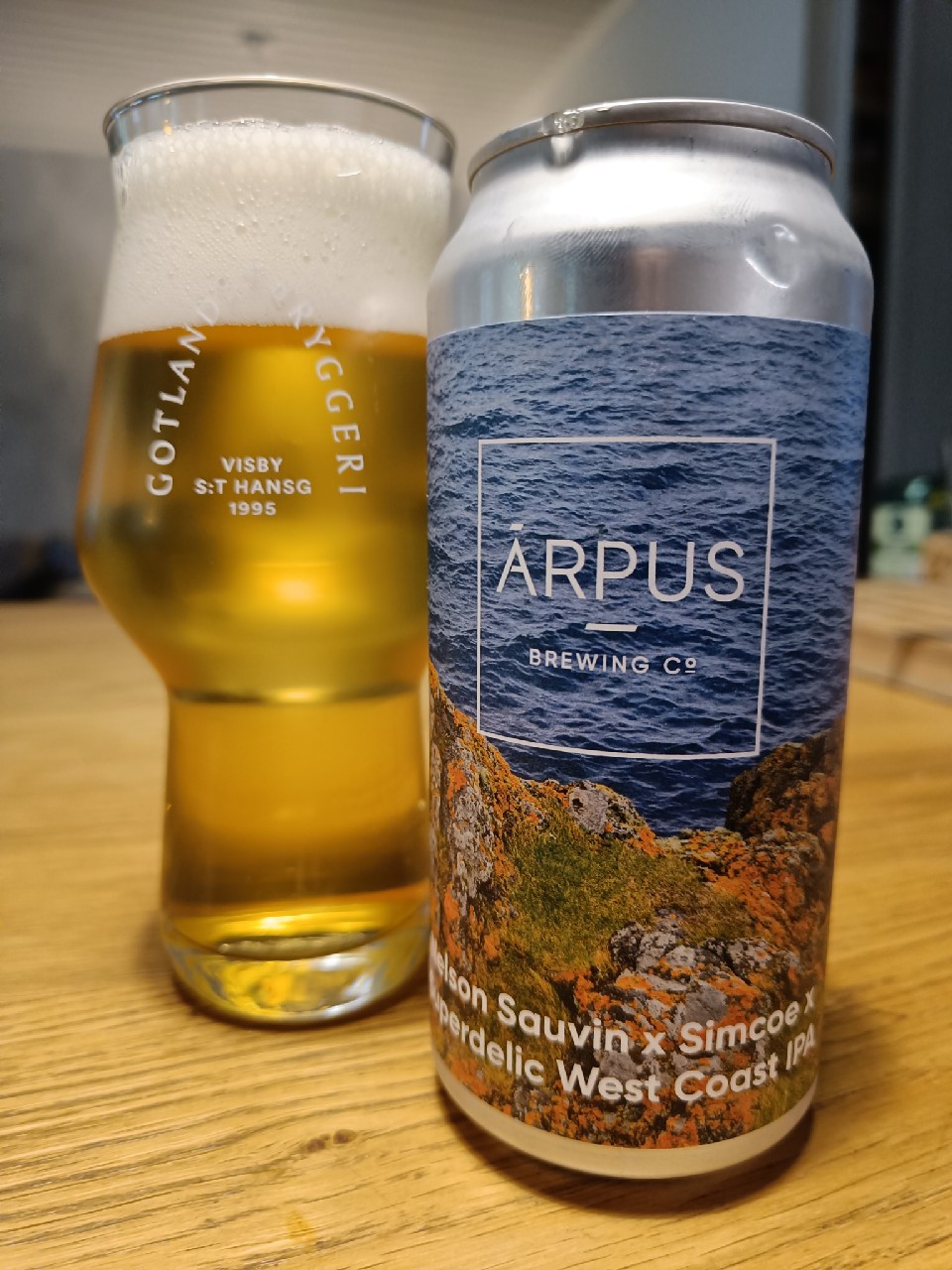 Nelson Sauvin x Simcoe x Superdelic West Coast IPA, Ārpus Brewing Co.
