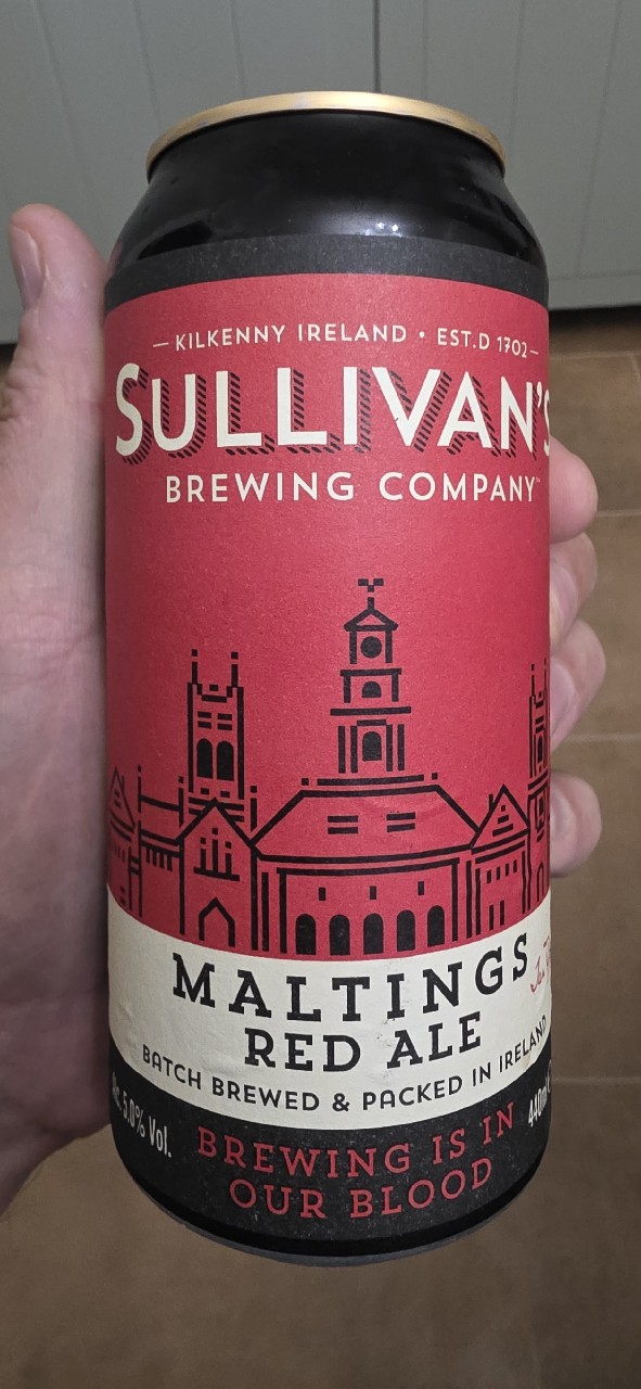Maltings Irish Ale, Sullivan's Brewing Company