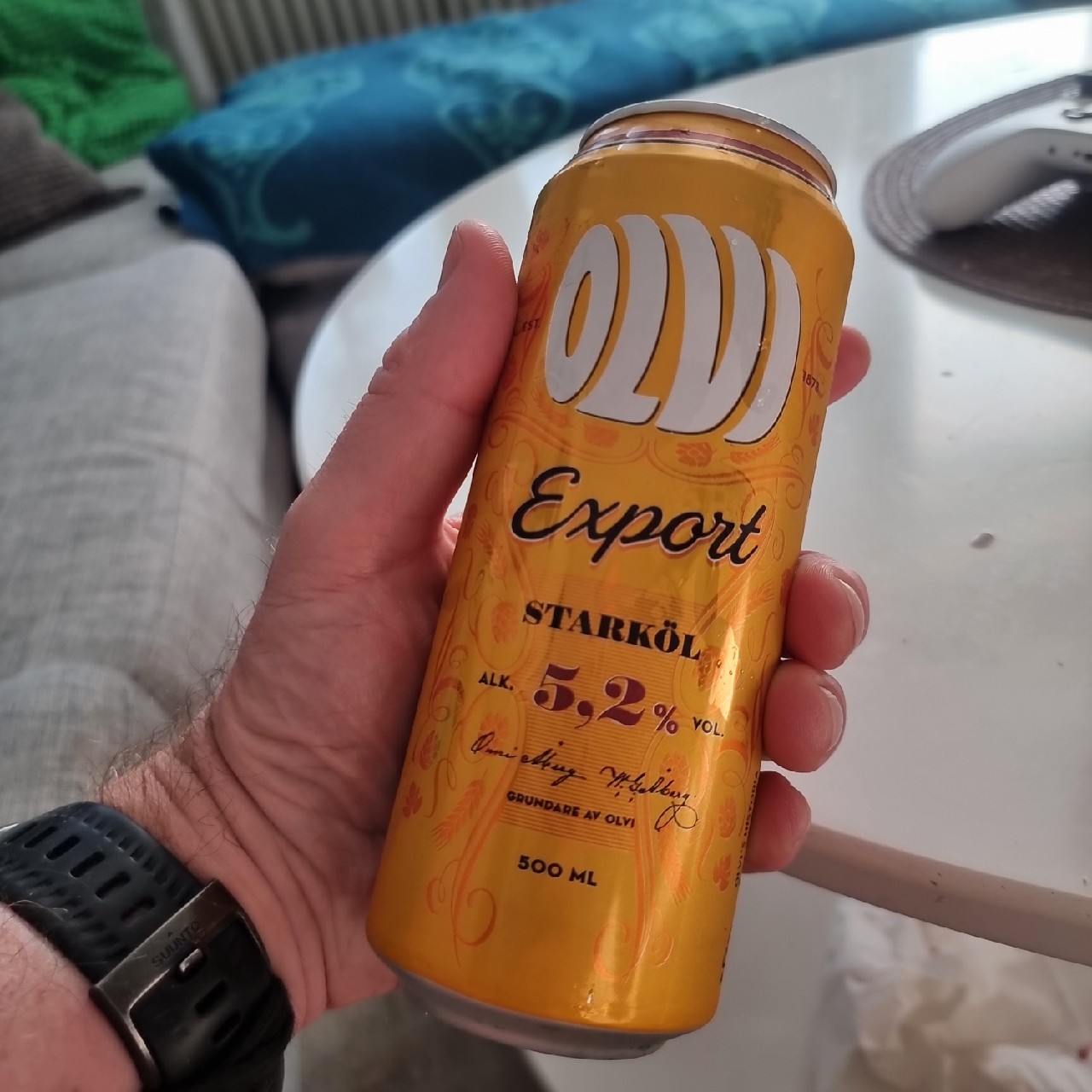 Olvi Export IV A, Finland