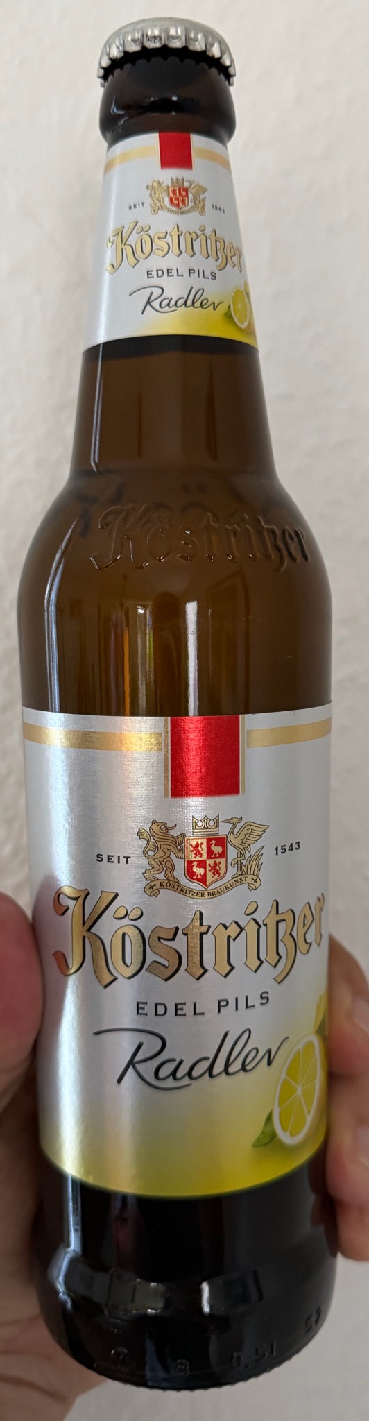 Köstritzer Edel Pils Radler, Köstritzer Schwarzbierbrauerei (Bitburger)