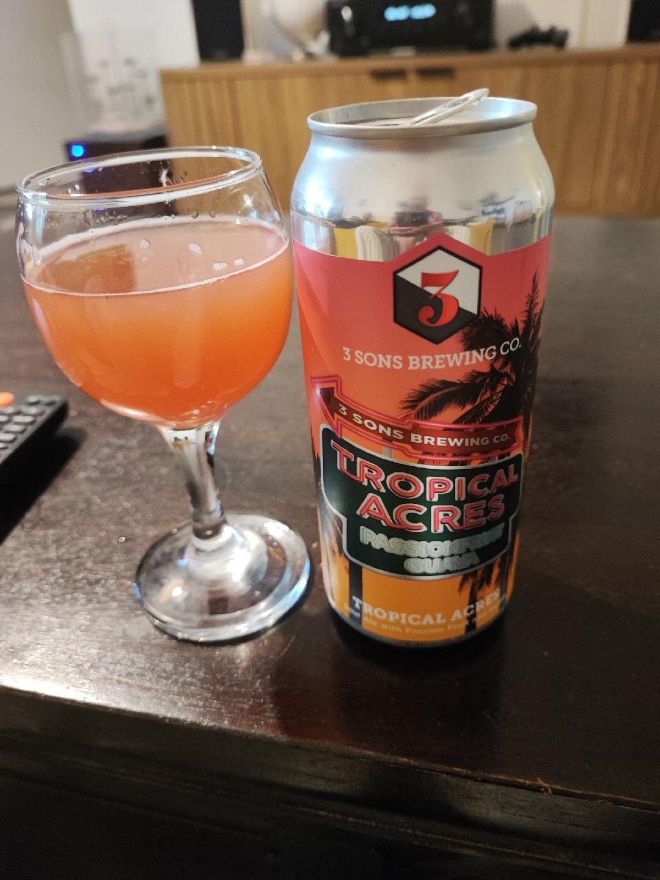 tropical acres passionfruit guava, 3 Sons Brewing Company