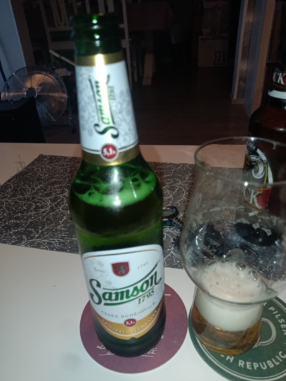 Samson Svetlý Ležák 12°, Pivovar Samson (A-B InBev)