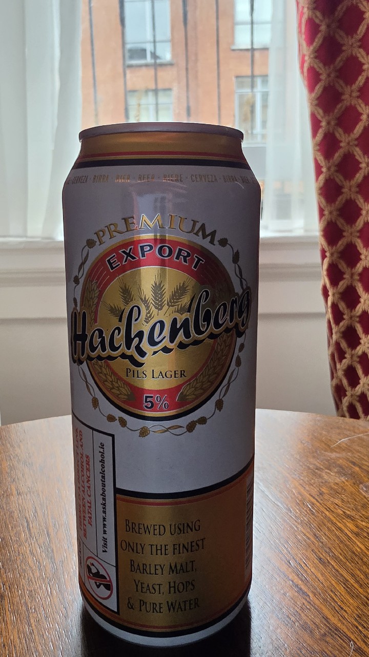 Hackenberg Premium Export Pils, Brouwerij Martens