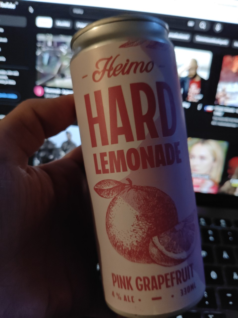 Heimo Hard Lemonade Pink Grapefruit, Heimobeverages