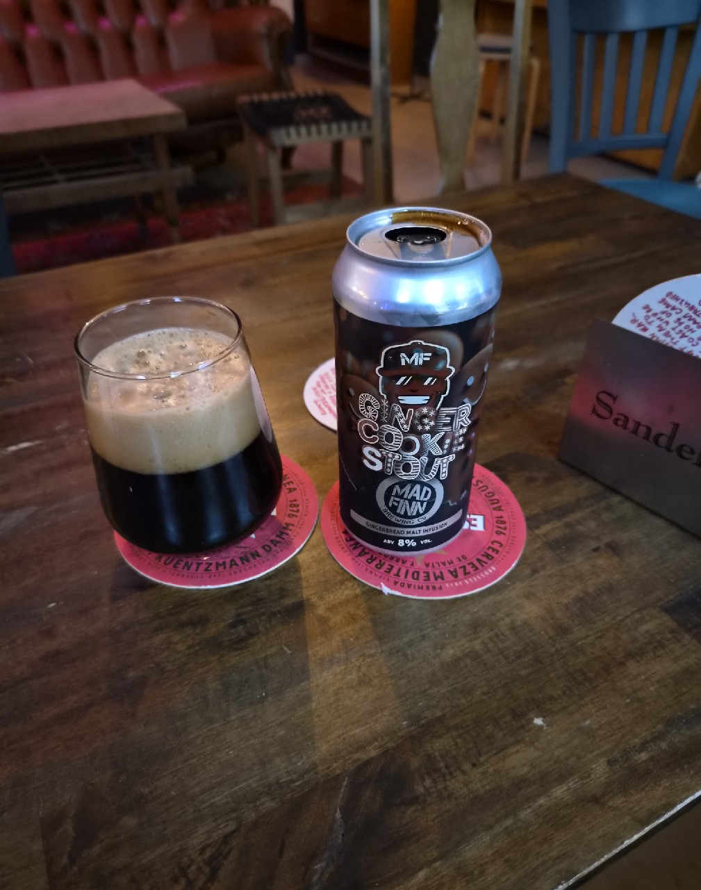 Ginger Cookie Stout, Mad Finn Brewing Co
