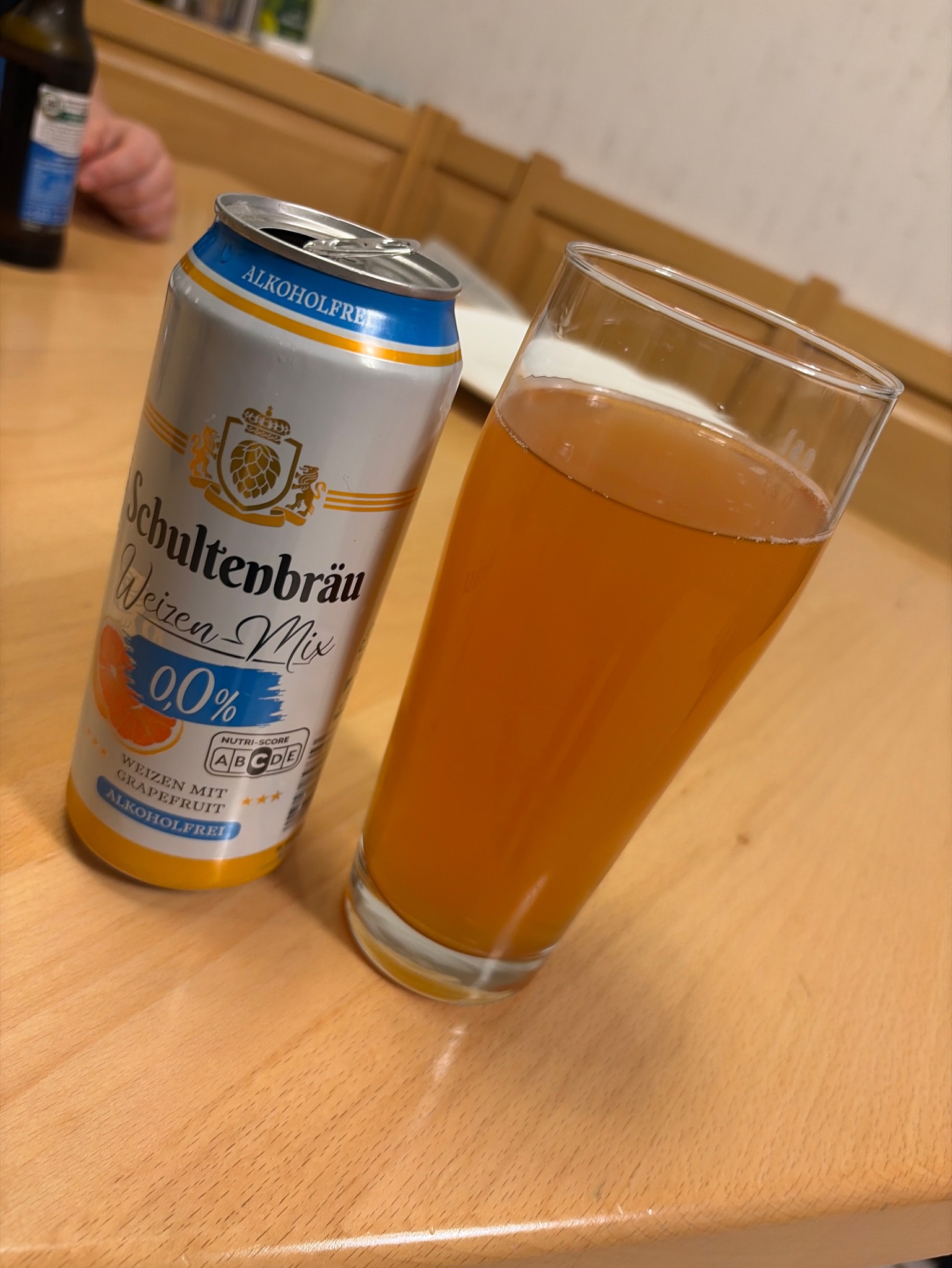 Schultenbräu Weizen-Mix alkoholfrei, Brauerei Mönchengladbach (Oettinger Group)