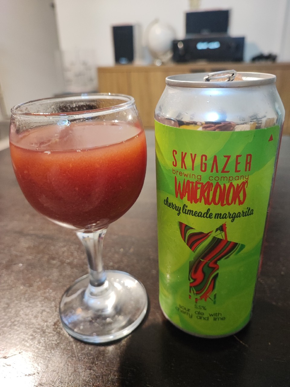 watercolors cherry limeade margarita, United States