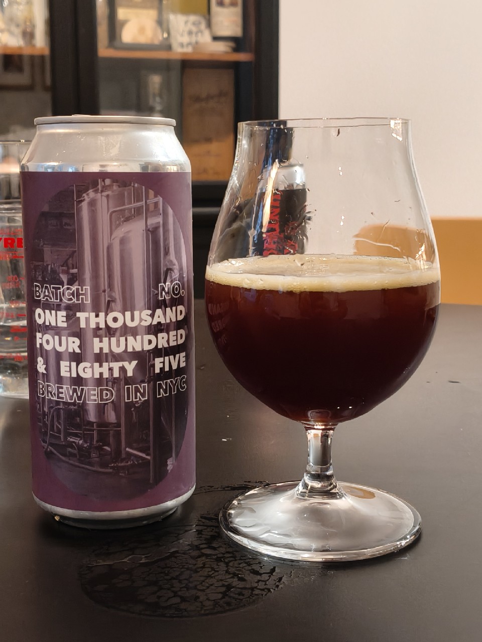 Batch Number One Thousand Four Hundred & Eighty Five Brewed in NYC, Evil Twin Brewing