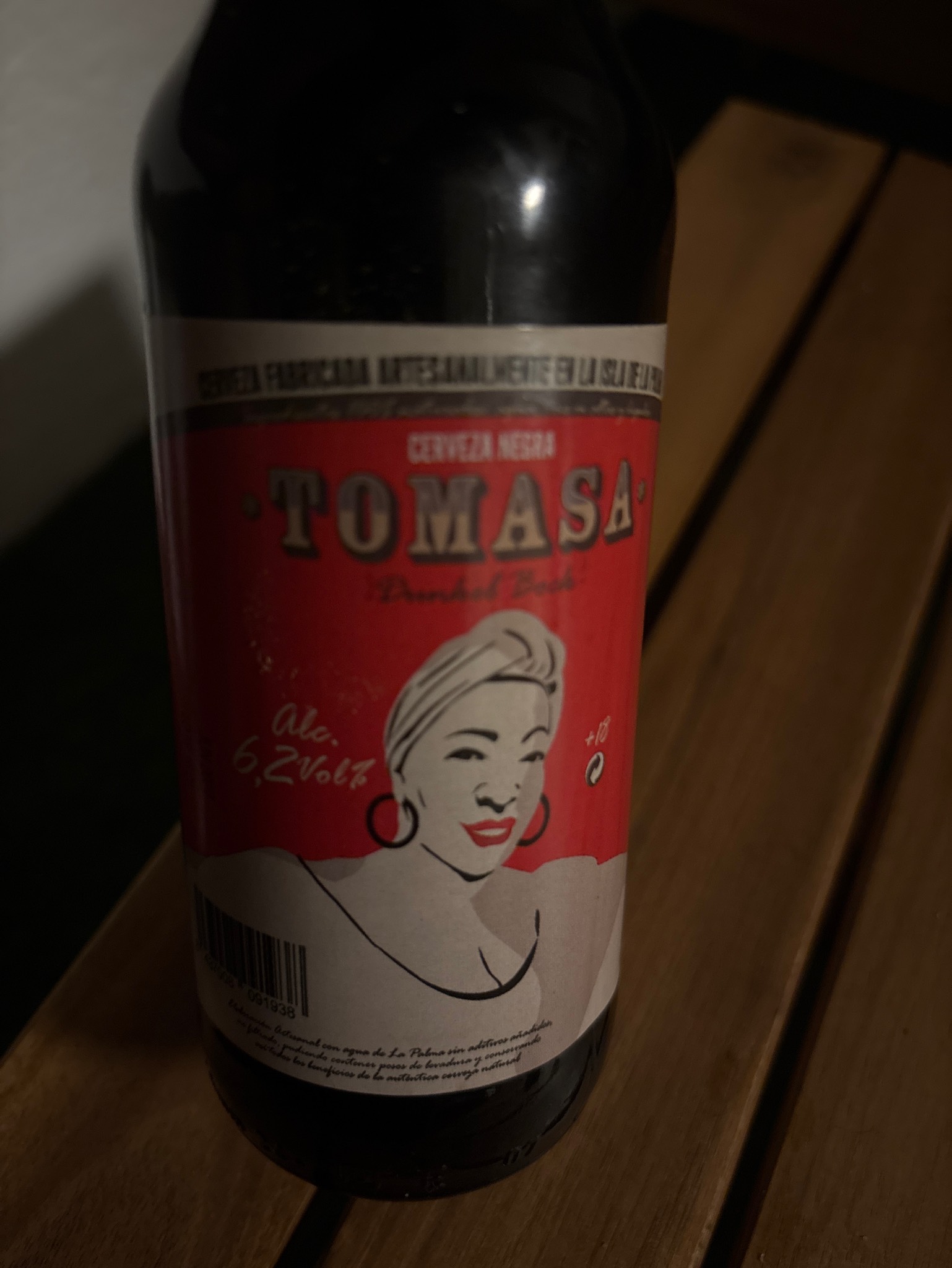 Tomasa Cerveza Negra, Cerveza Artesana de la isla bonita