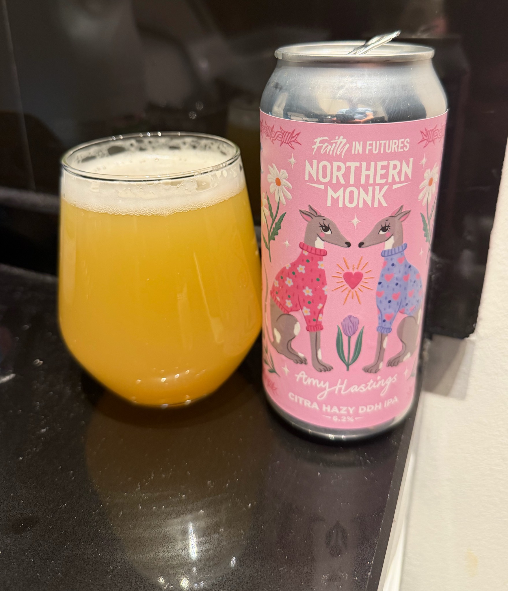 Faith In Futures // Amy Hastings // DDH Hazy IPA, Northern Monk Brew Co.