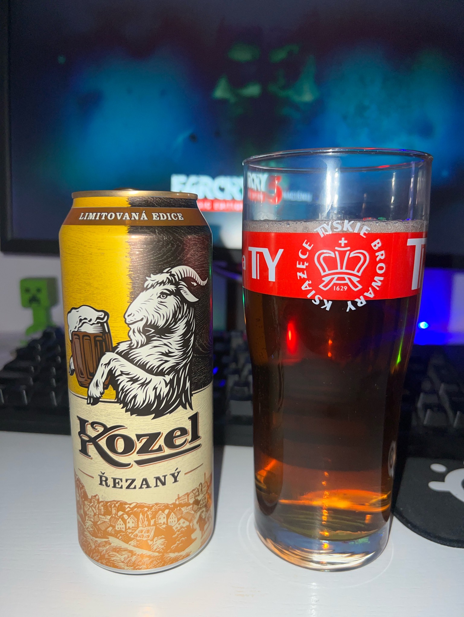 Kozel Řezaný 11° / Polotmavý, Pivovar Velké Popovice (Asahi Breweries)