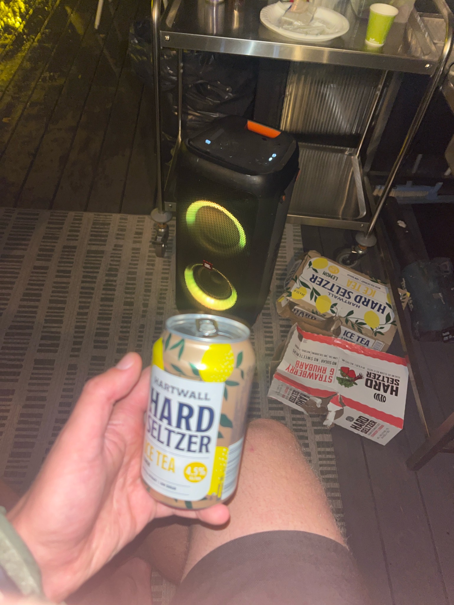 Hard Seltzer Ice Tea Sitruuna, Hartwall (Royal Unibrew)
