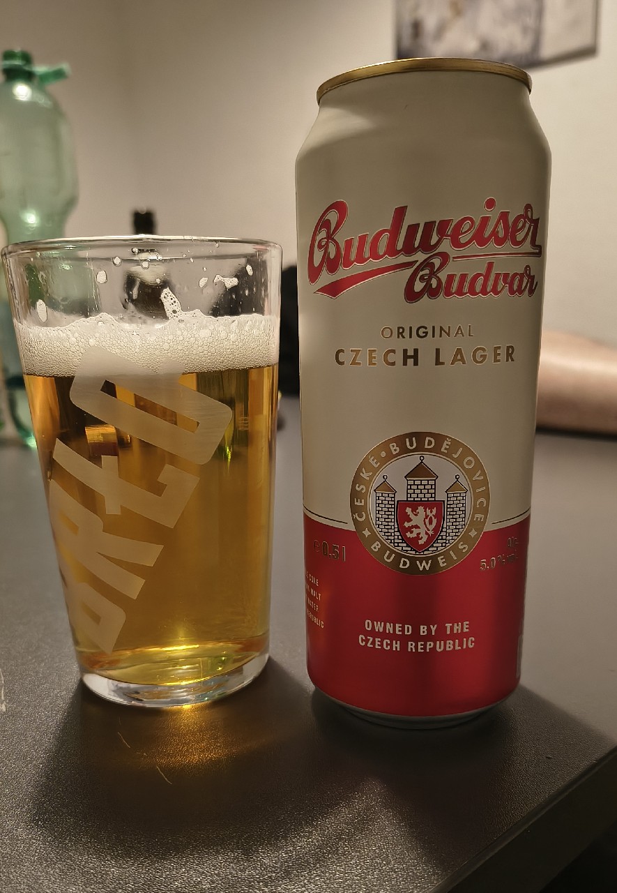Budweiser Budvar / Czechvar B: Original, Budějovický Budvar