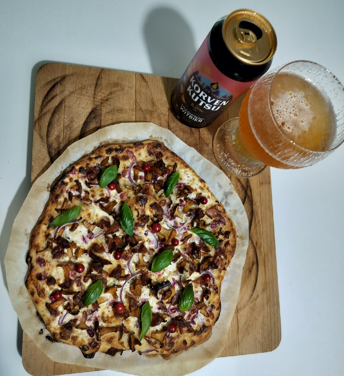 Korven Kutsu Wild Raspberry Witbier, Karvilan Panimo