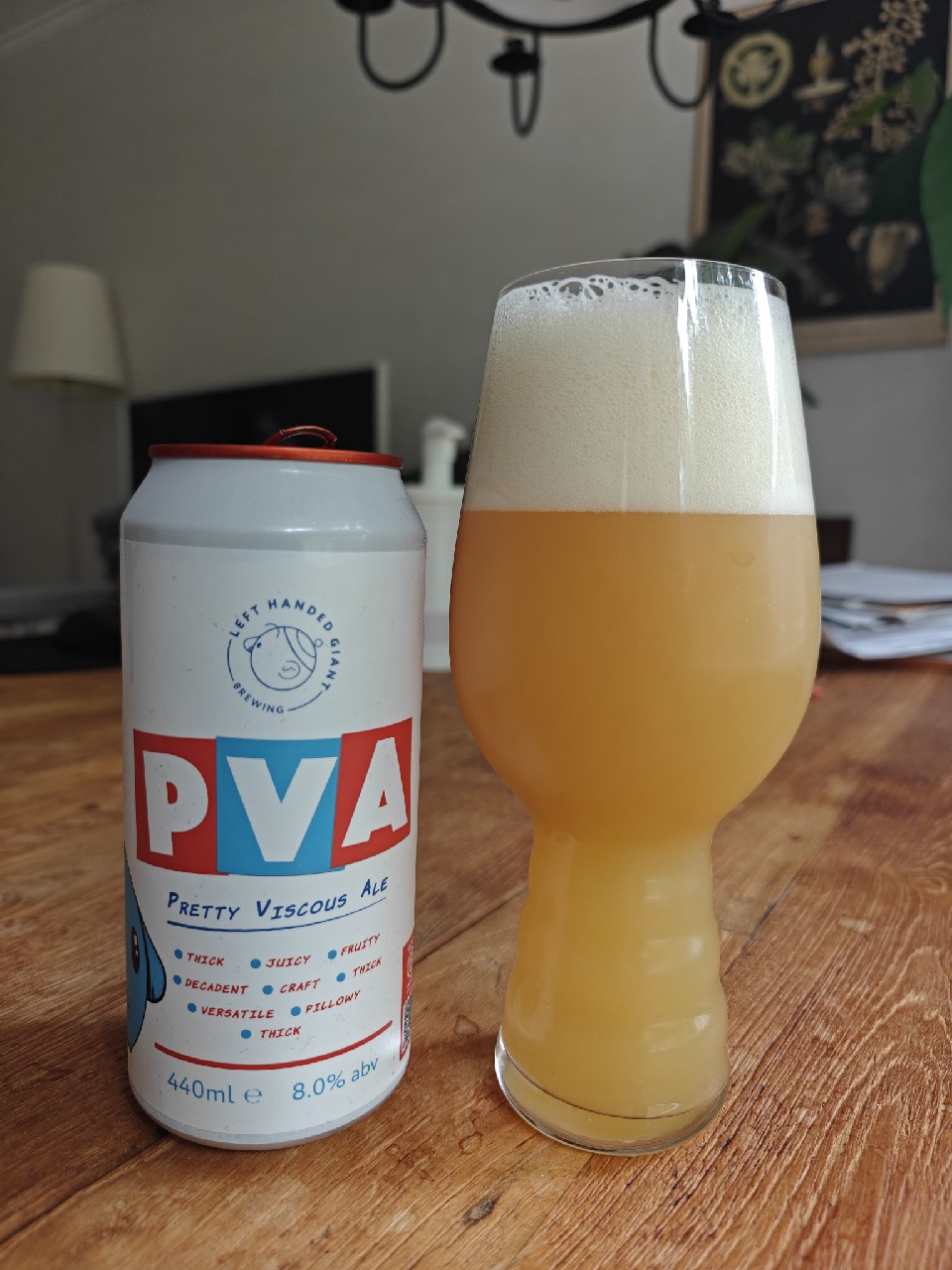 PVA (Pretty Viscous Ale), Left Handed Giant Brewing