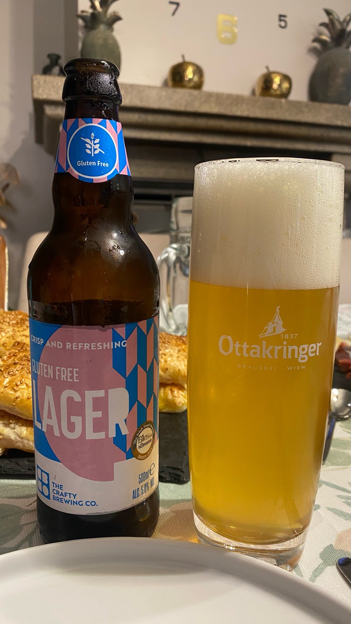 The Crafty Brewing Co. Irish Lager, Rye River Brewing Co.